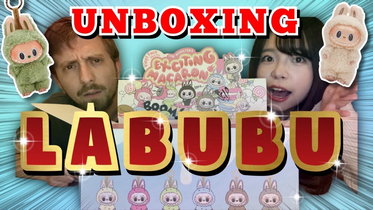 UNBOXING LABUBU! Che MIRACOLO!😱✨Coppia italo-giapponese #labubu 
