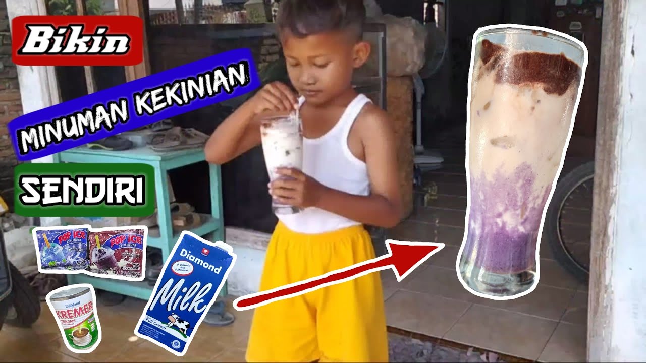 Modal kecil untung besar | Buat minuman kekinian dari bahan yang ada | ide usaha