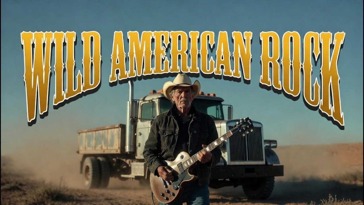 Wild American Country Rock | Guitar, Truck & Blue Sky Freedom