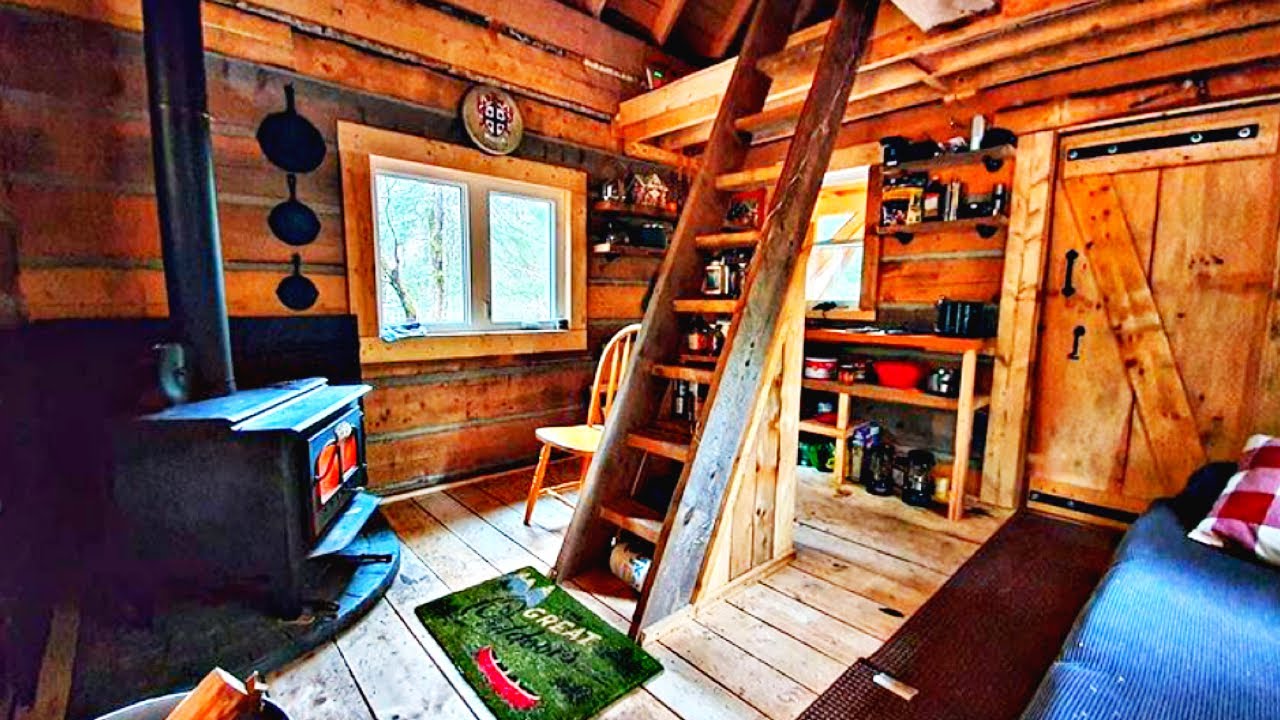 Getting Ready For Winter at the Dovetail Log Cabin