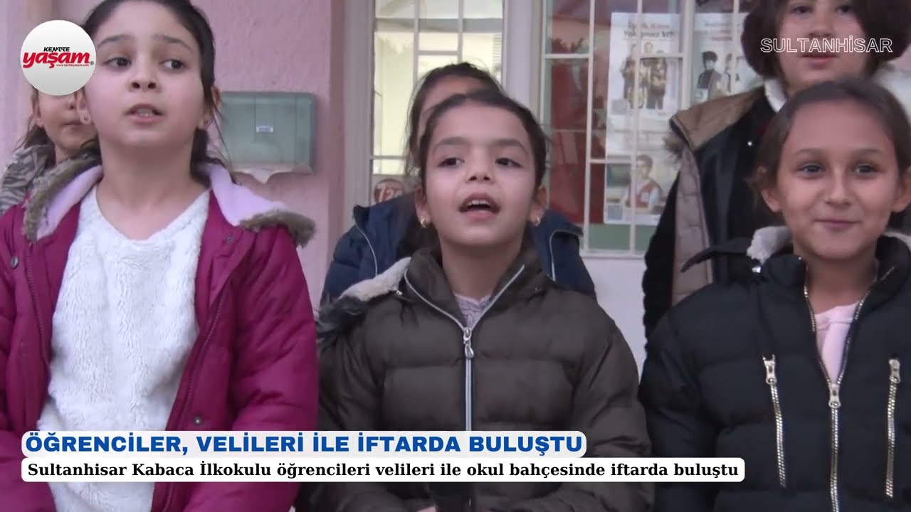 ÖĞRENCİLER, VELİLERİ İLE İFTARDA BULUŞTU