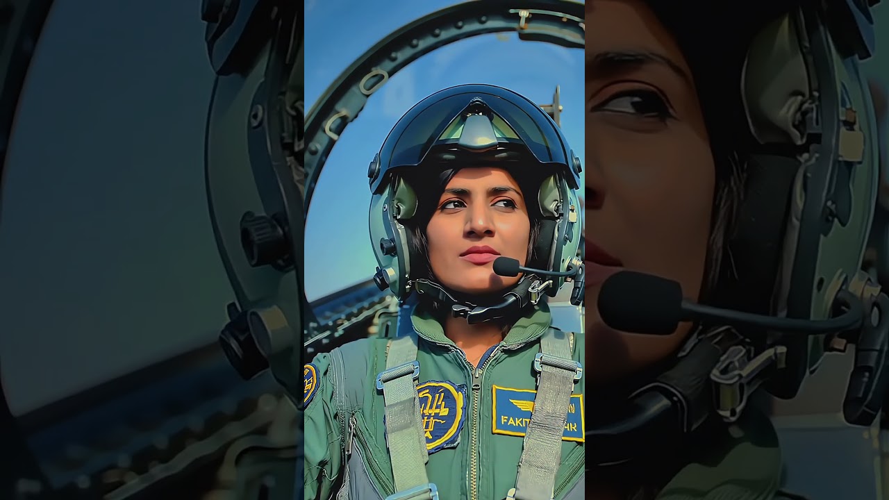 RESPECT PAKISTANI FEMALE AIR FORCE ZINDABAD PAK ARMY ZINDABAD #pakistan #pakairforce #pakarmy