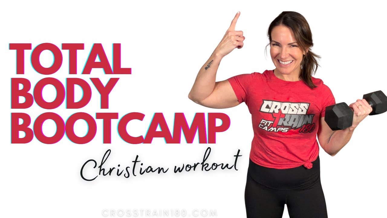 30 Minute Full Body Workout | Cardio, Strength, Core + Faith Motivation