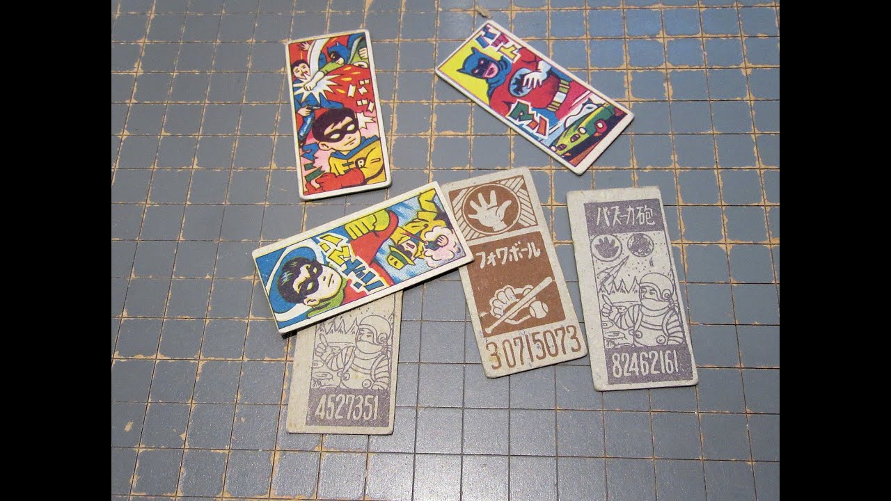 Menko Cards: A Nostalgic Recollection