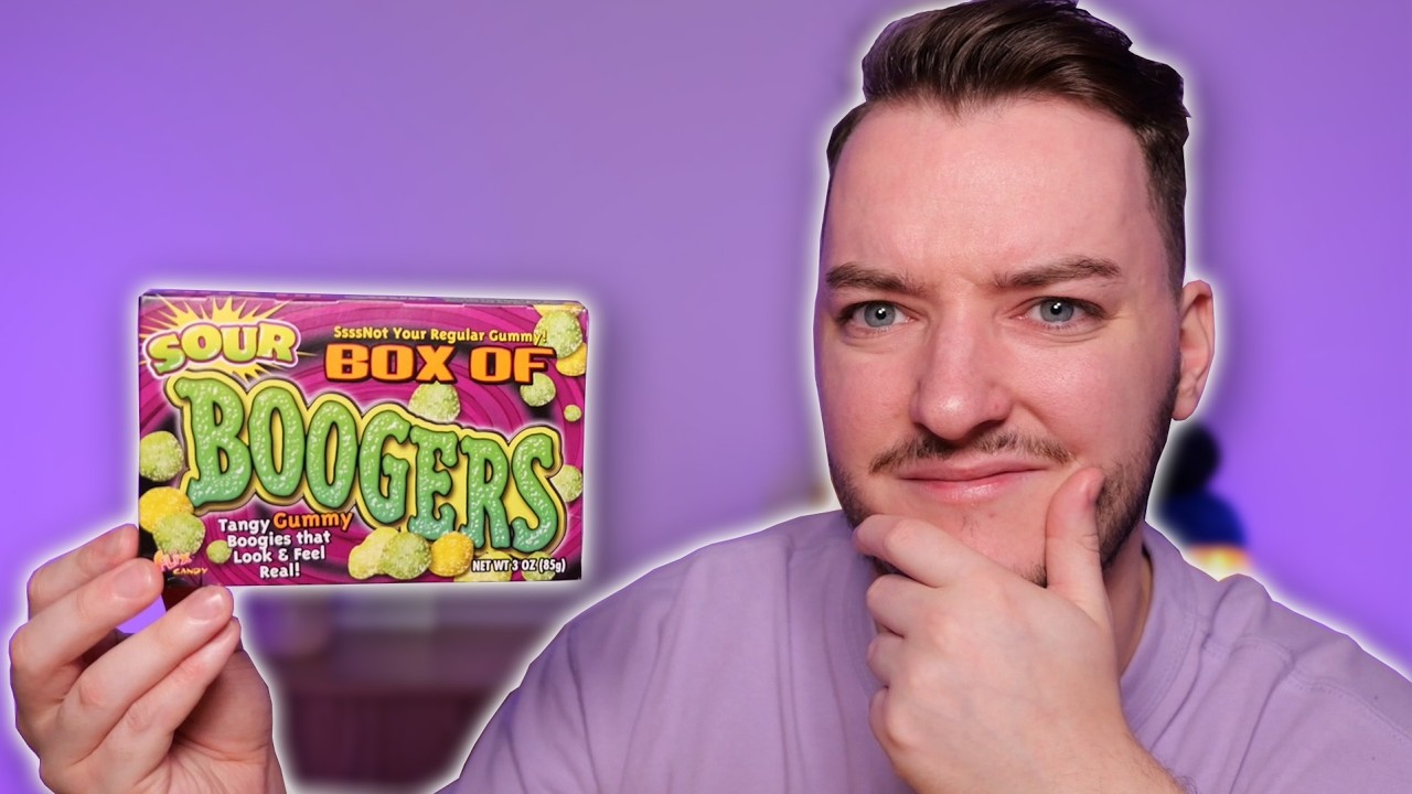 ASMR Trying Weird Candy...