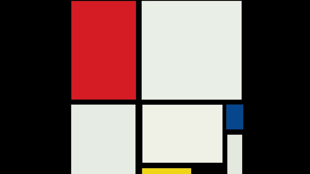 KA Mondrian Squares animation