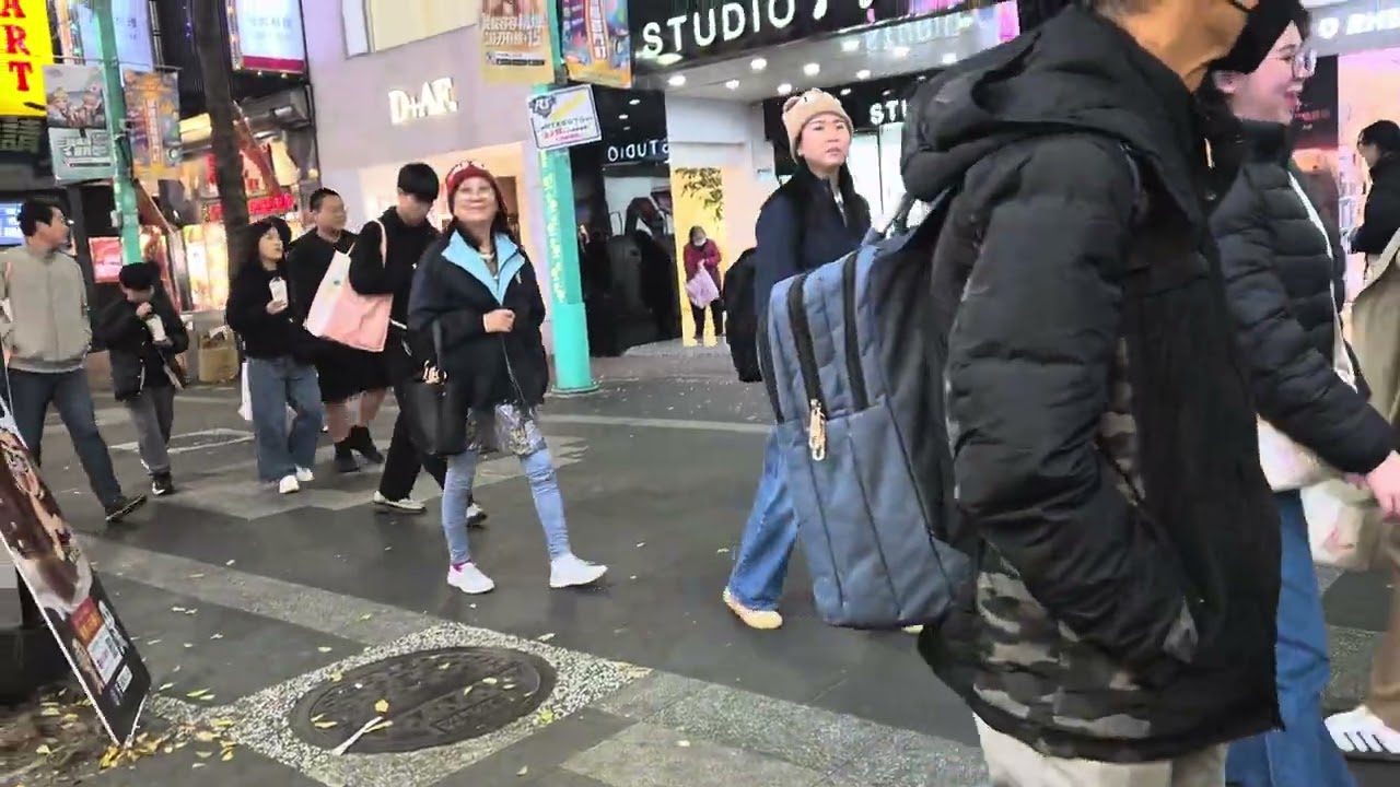Ximending Street, Walking tour ,Taipei, Taiwan