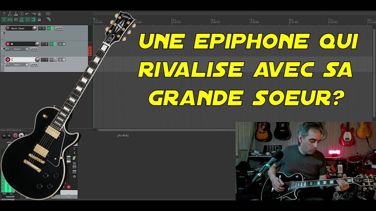 Guitare Epiphone Les Paul Custom 