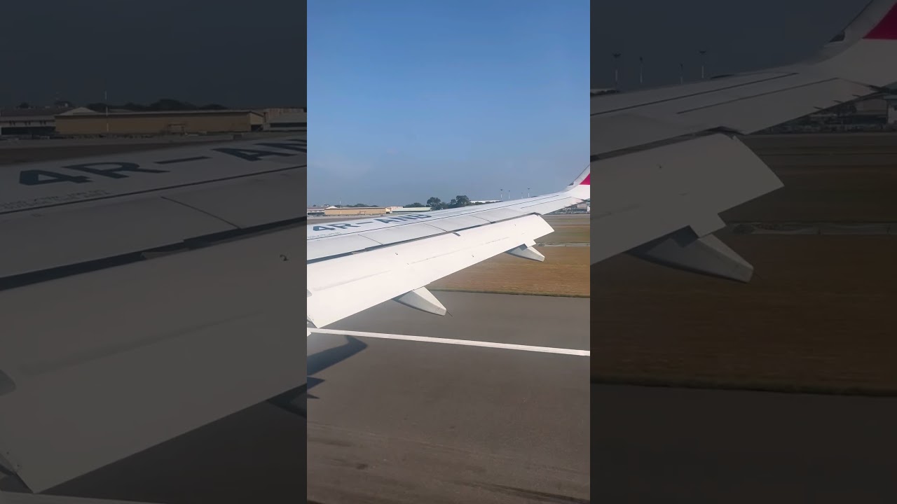 Landing to Bandaranayake International Airport