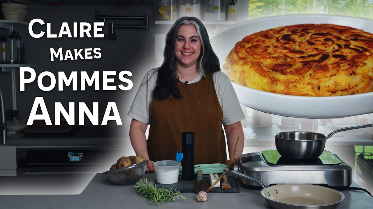 Блюдо из картофеля, о котором все будут спрашивать | Pommes Anna с Клэр Саффиц