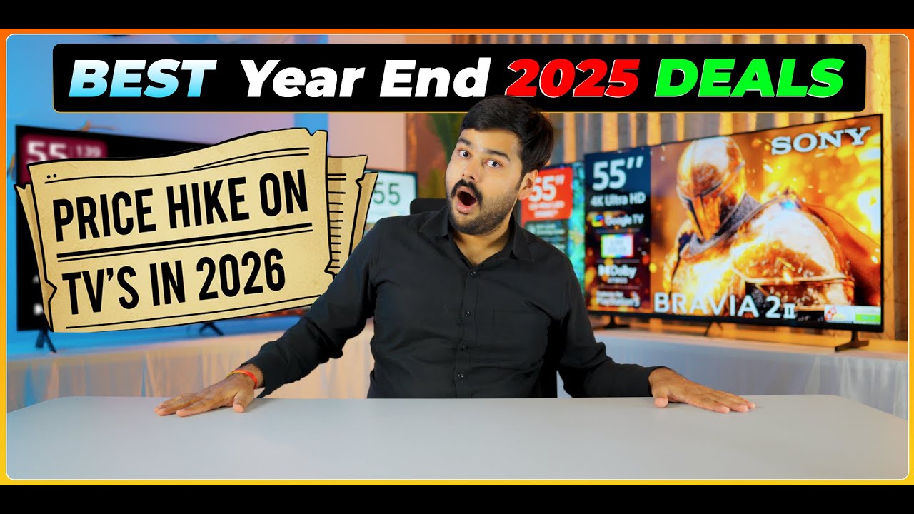 FINAL CALL! 🚨 TV PRICE HIKE COMING 2026 | Get Sony, Samsung, LG Deals Right NOW! LIVE Shopping 🔥