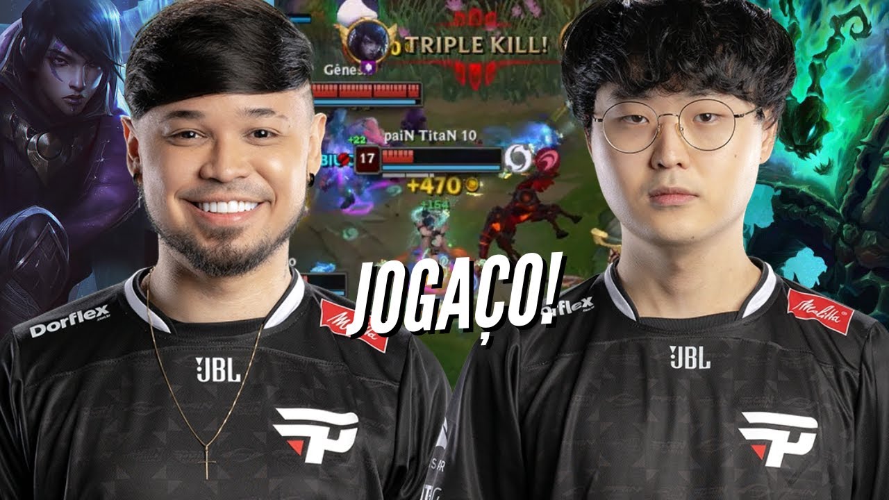 PAIN TITAN de APHELIOS e PAIN KURI de THRESH, ELES S&Atilde;O SINISTROS! - TREINANDO PARA o CBLOL 2026