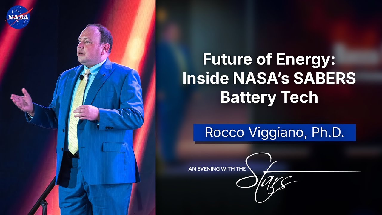 Future of Energy: Inside NASA’s SABERS Battery Tech | Rocco Viggiano, Ph.D.