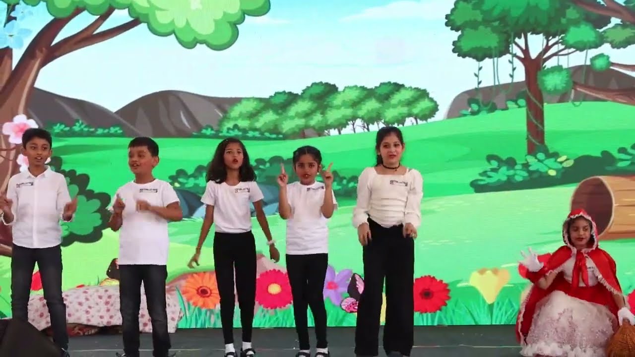 Little Red Riding Hood Skit  On The Learn-Fest 2022 @ Excel Foundation School Hootagalli