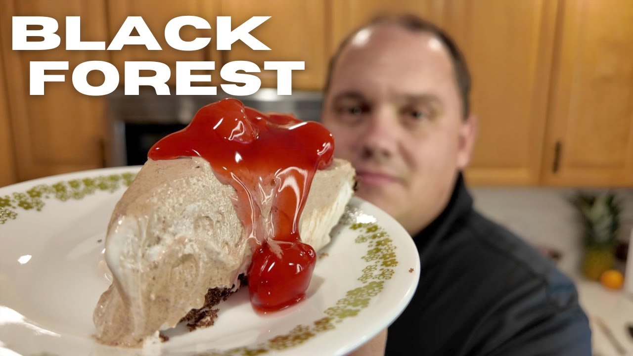 No Bake Black Forest Cheesecake (Easy)