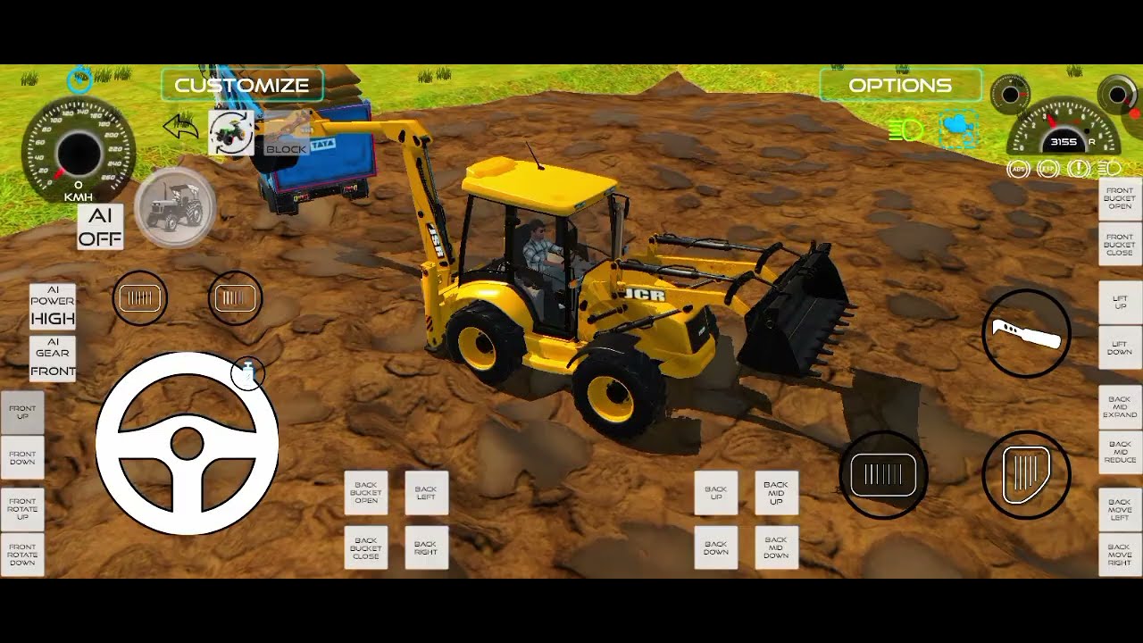 #JCB #tipper#JCB tipper ko khinch rahi hai 🚜🛻