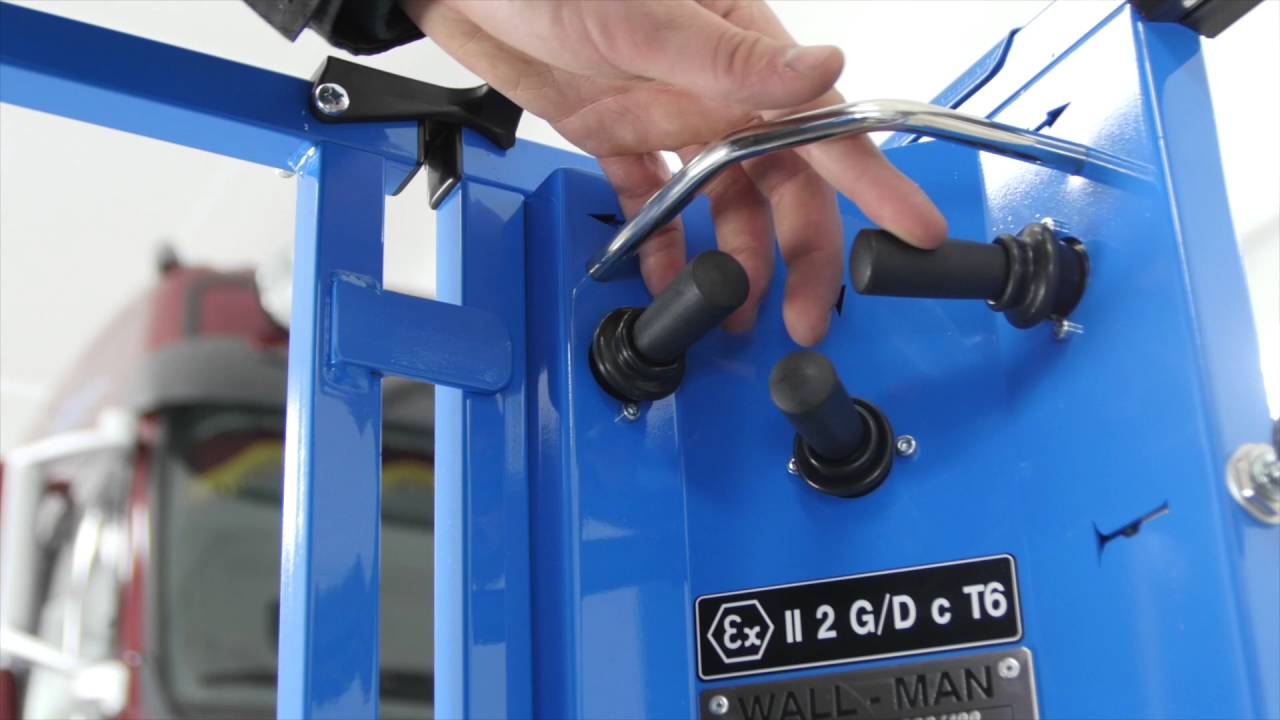 Wall-Man Pneumatic Lift Platforms