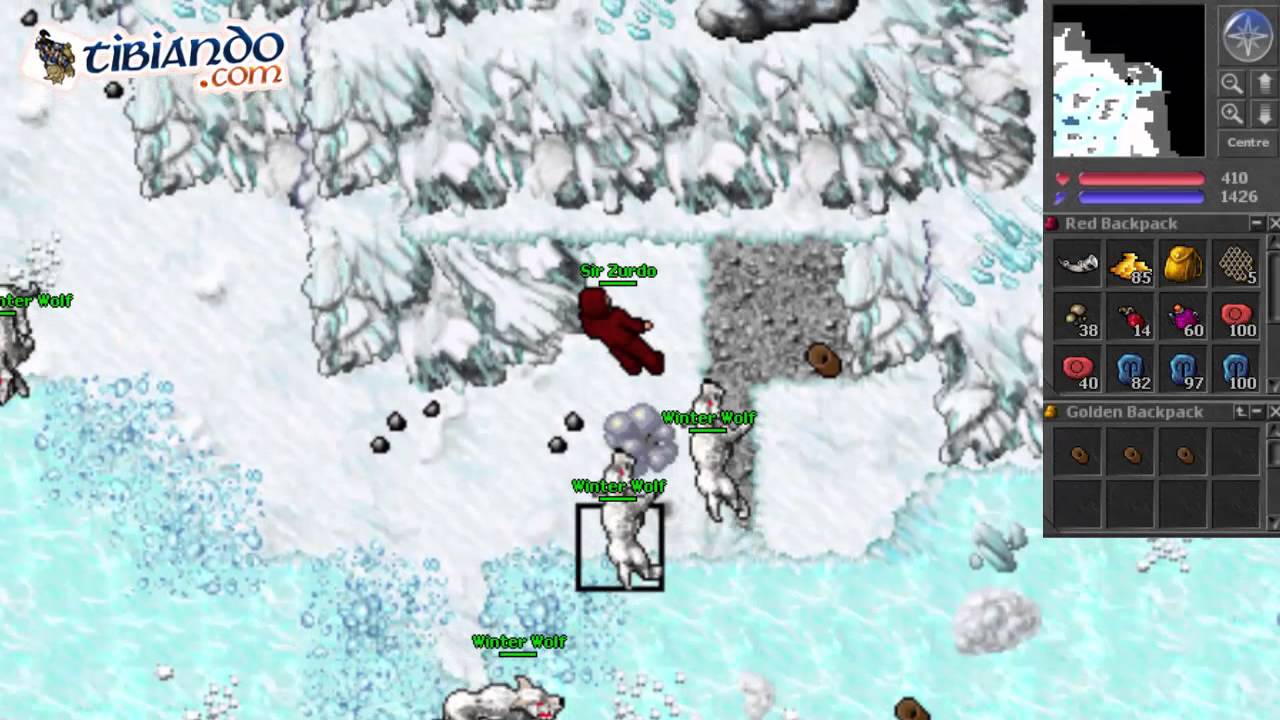 Tibia: Barbarian Test Quest - Acceso Arena Svargrond