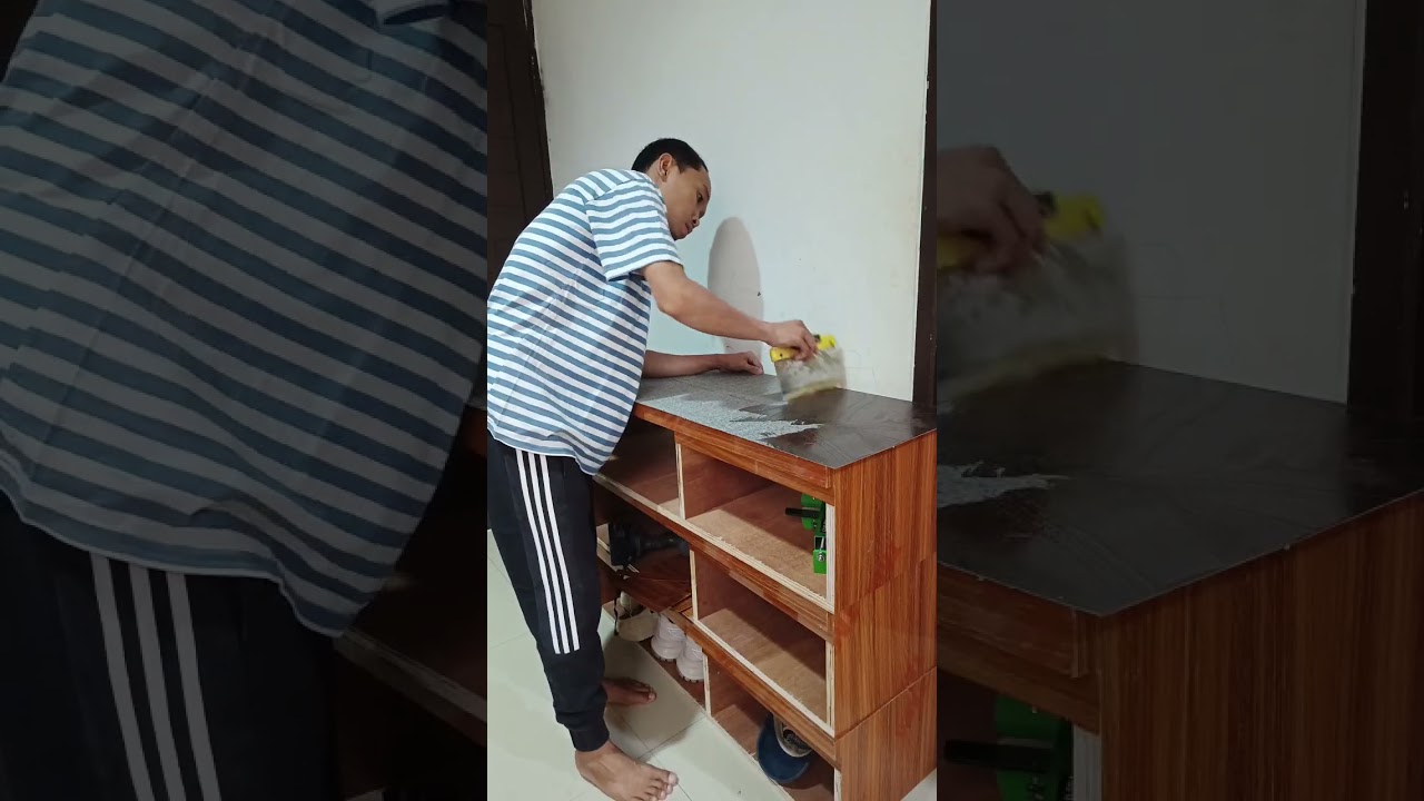 Bikin meja barbershop