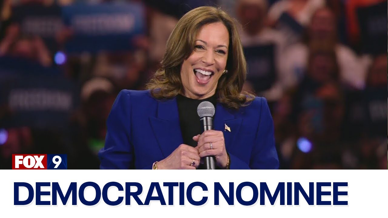 Kamala Harris accepts Democratic nomination after DNC roll call