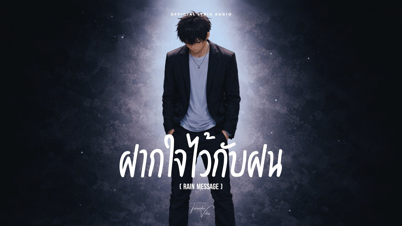 ฝากใจไว้กับฝน (Rain Message) - Tornadoz Vibes [Official Lyric Audio]