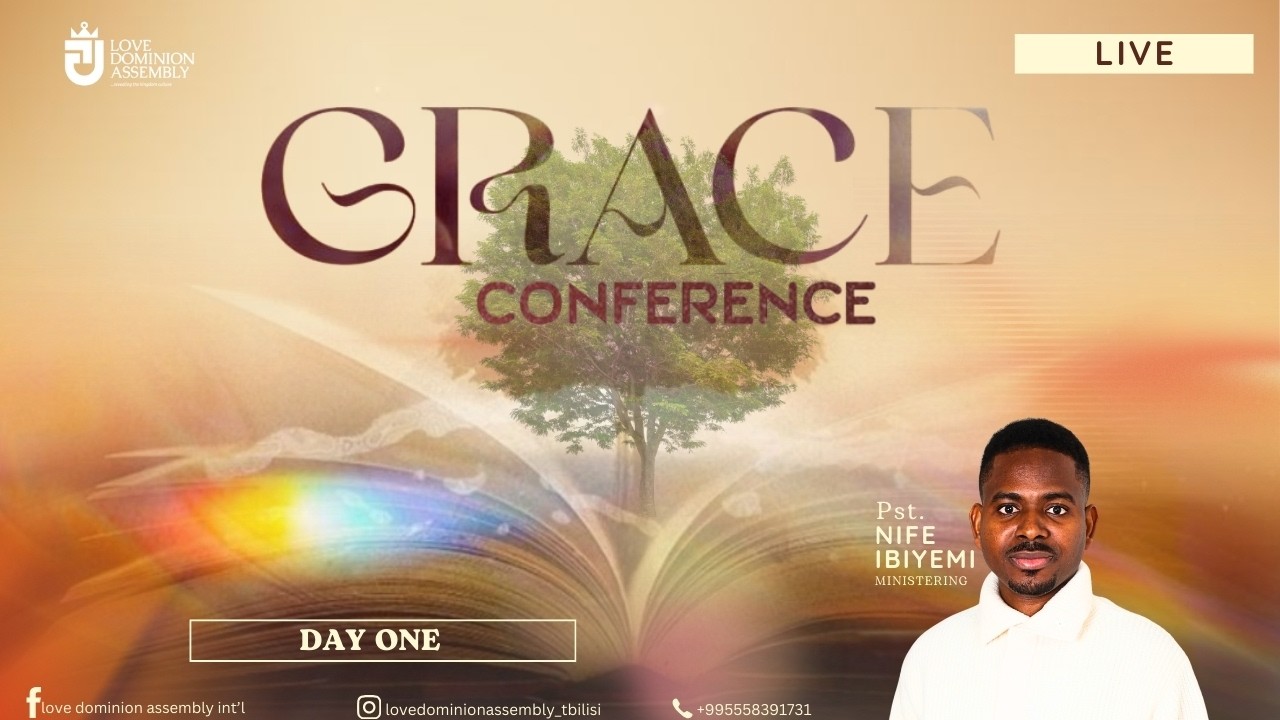 Grace Conference 2026 DAY ONE LIVE | Experience the Power of God's Grace #ChurchLive   #online