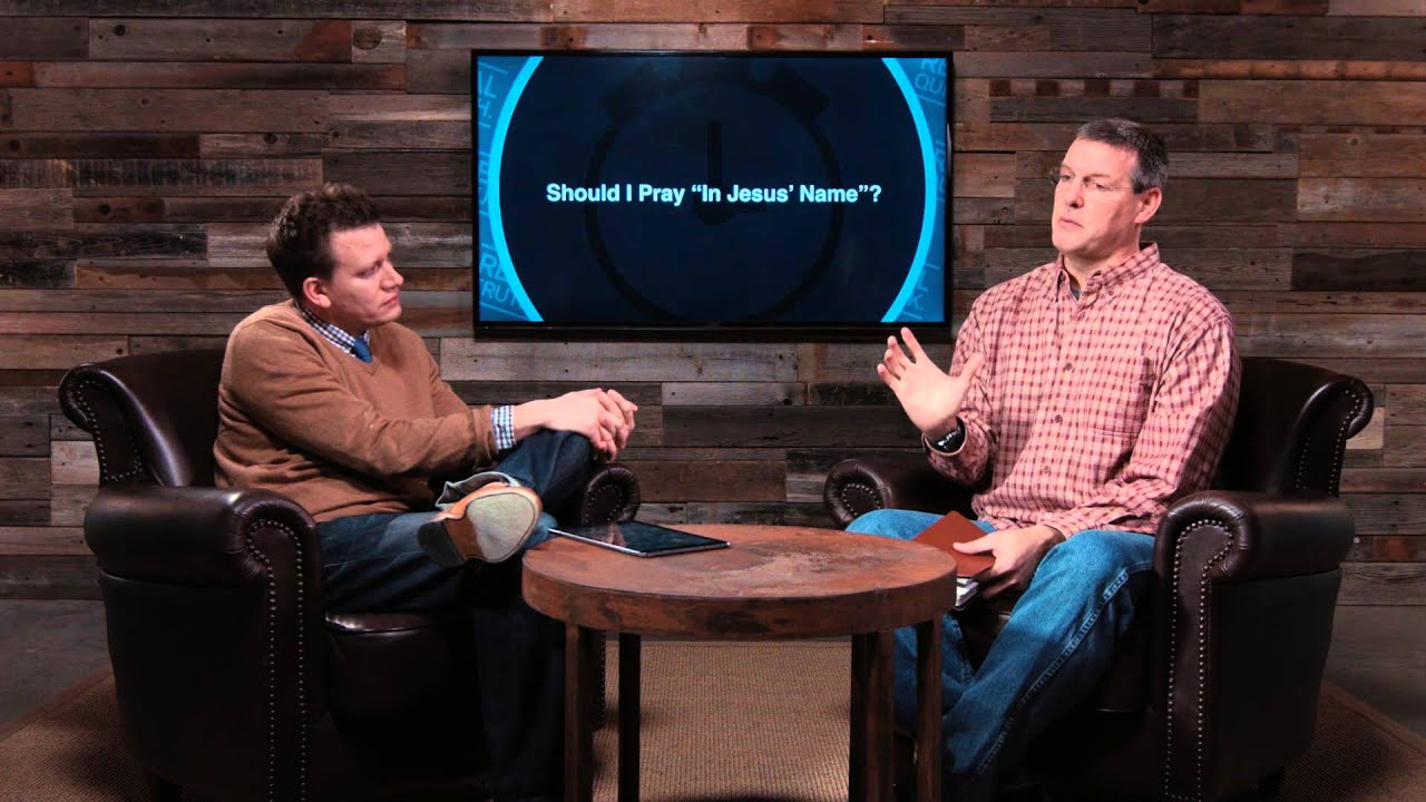 Should I Pray in Jesus' Name?