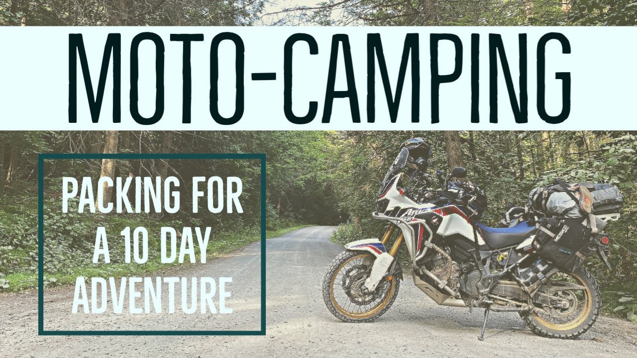How I Pack For Motorcycle Camping