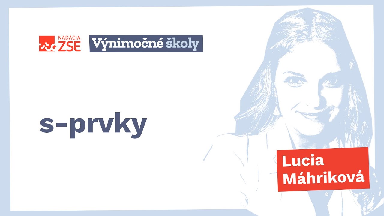 s-prvky (Lucia Máhriková)