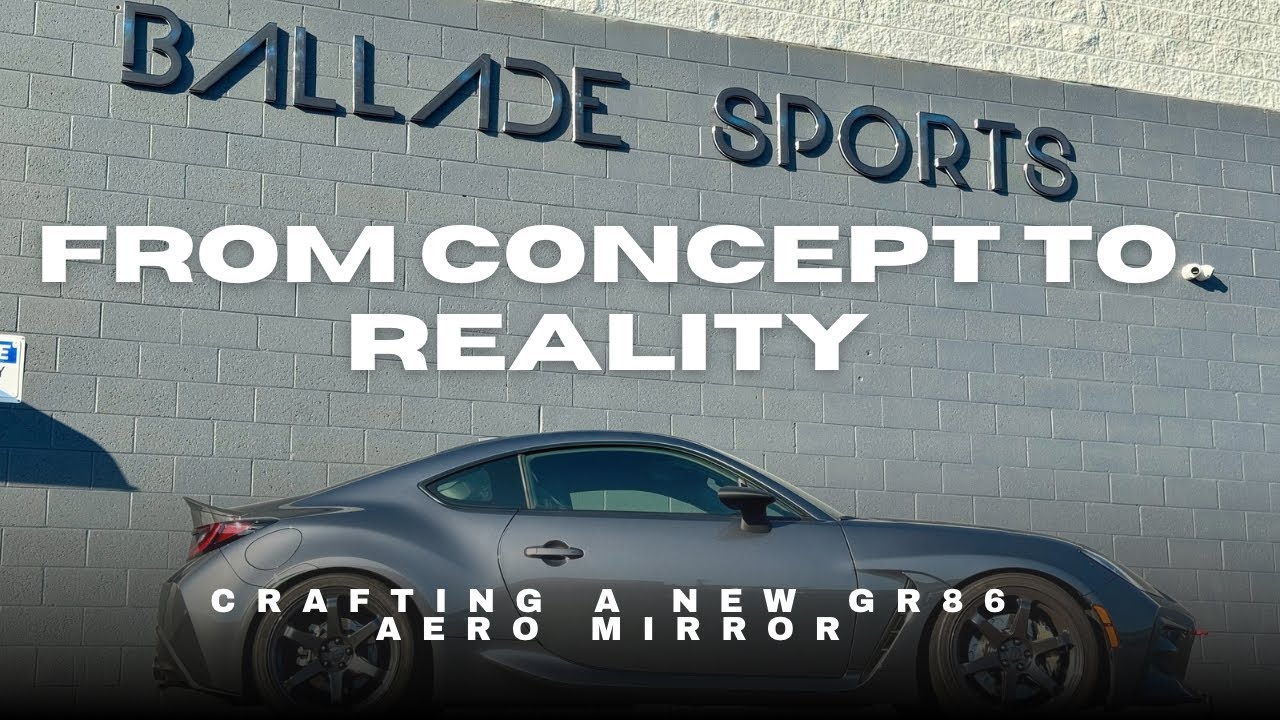 From Concept to Reality - Crafting a New GR86 Aero Mirror