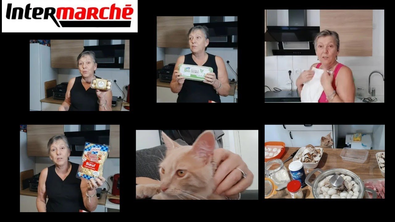 Achats Intermarché, balade menus de la semaine & blabla perte de poids