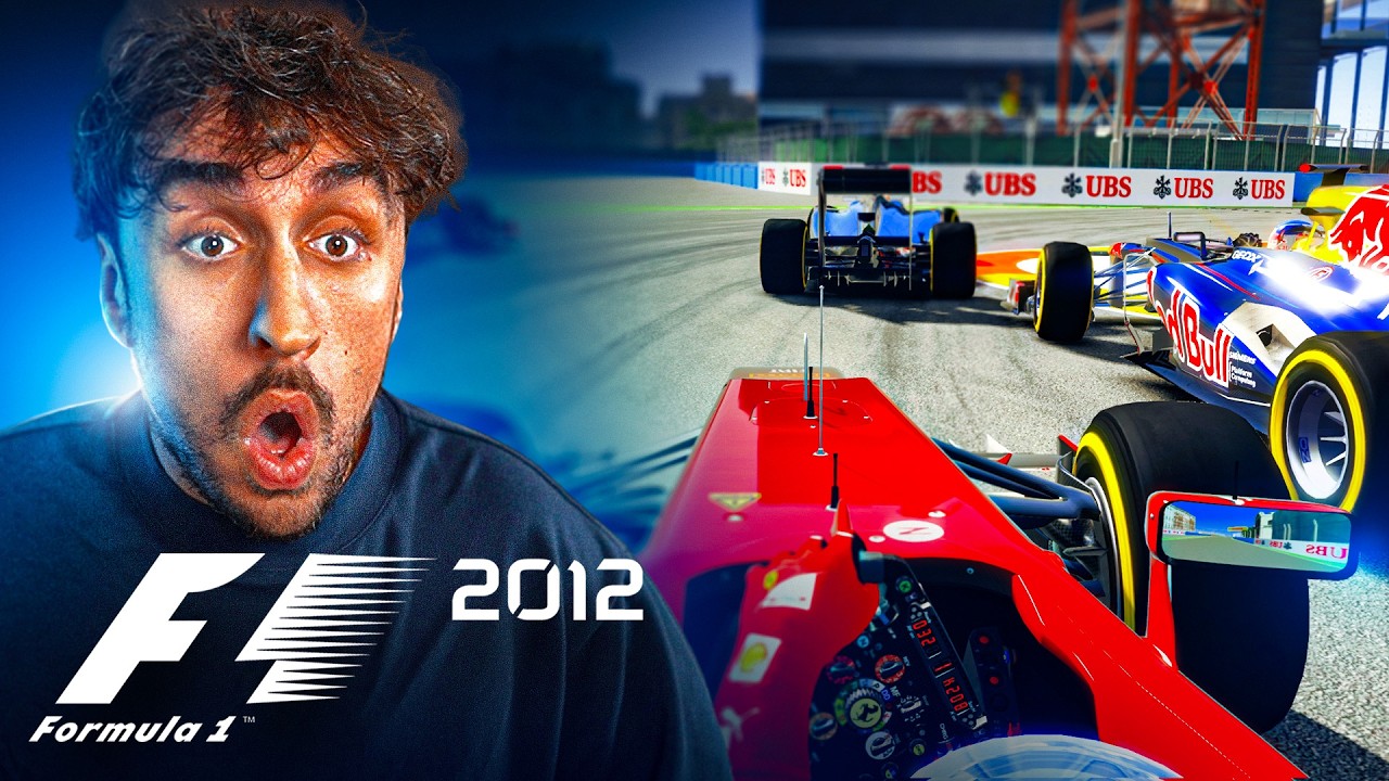 J'AI REJOUÉ AU MEILLEUR JEU DE L'HISTOIRE DE LA FORMULE 1 ! (F1 2012)