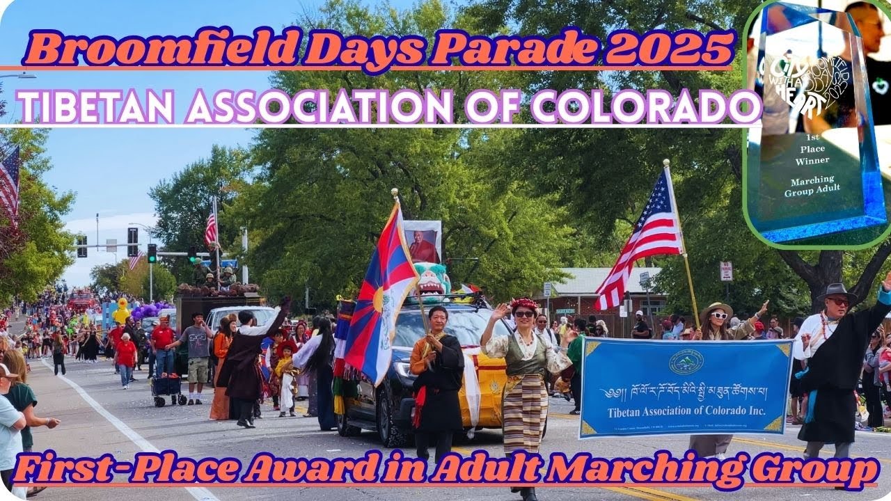 Тибетская ассоциация Колорадо дебютирует на параде Broomfield Days 2025