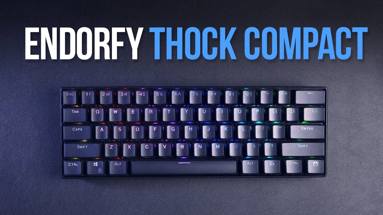 Endorfy Thock Compact Wireless (Kailh Box Black) | Sound Test Comparison (Different Keyboards)