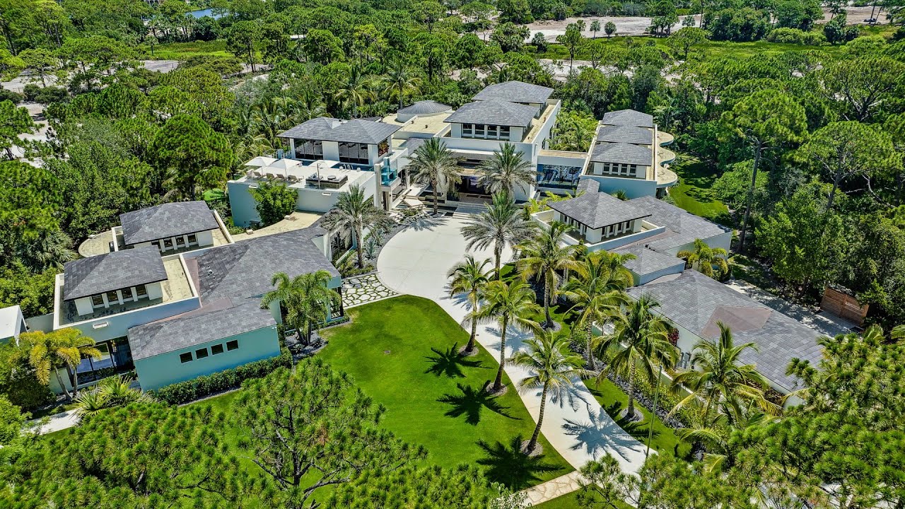 Inside a $58M Florida Mega Mansion with a Private Spa, Swim Up Bars & Lap Pool! 🏝️💎