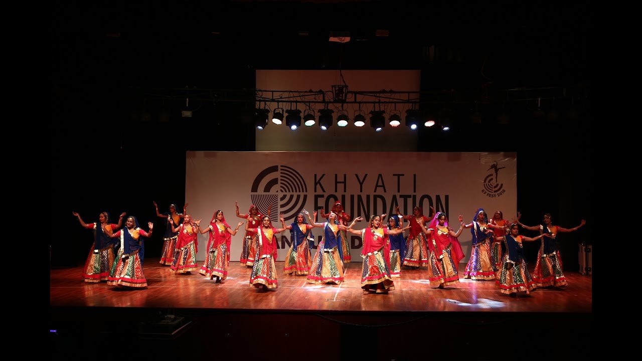 Ghoomar Song Dance performance | Khyati Foundation Annual Day 2018