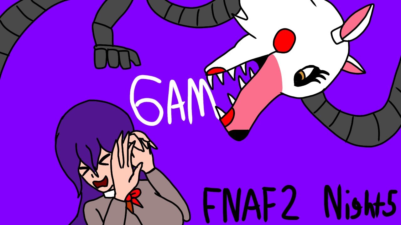 YURI IS SO LUCKY! - FNAF 2 (Night 5)