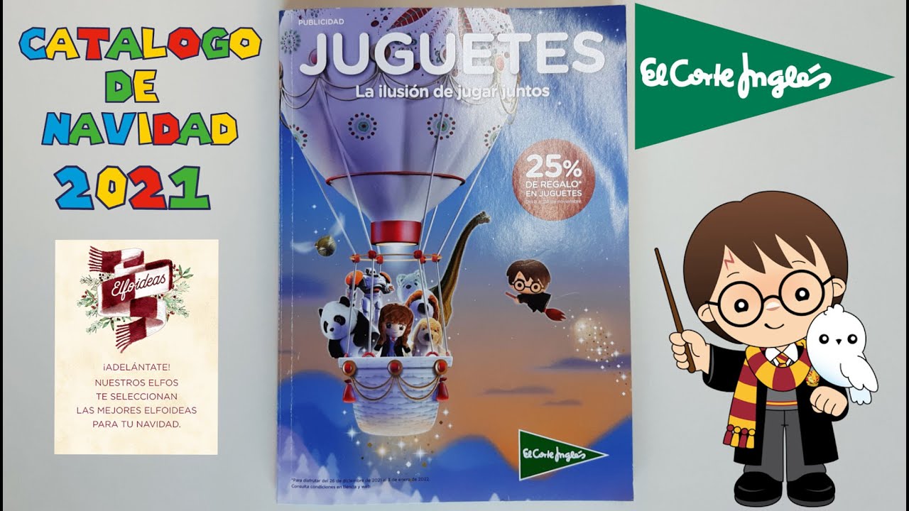 Catálogo de juguetes de El Corte Inglés 2021