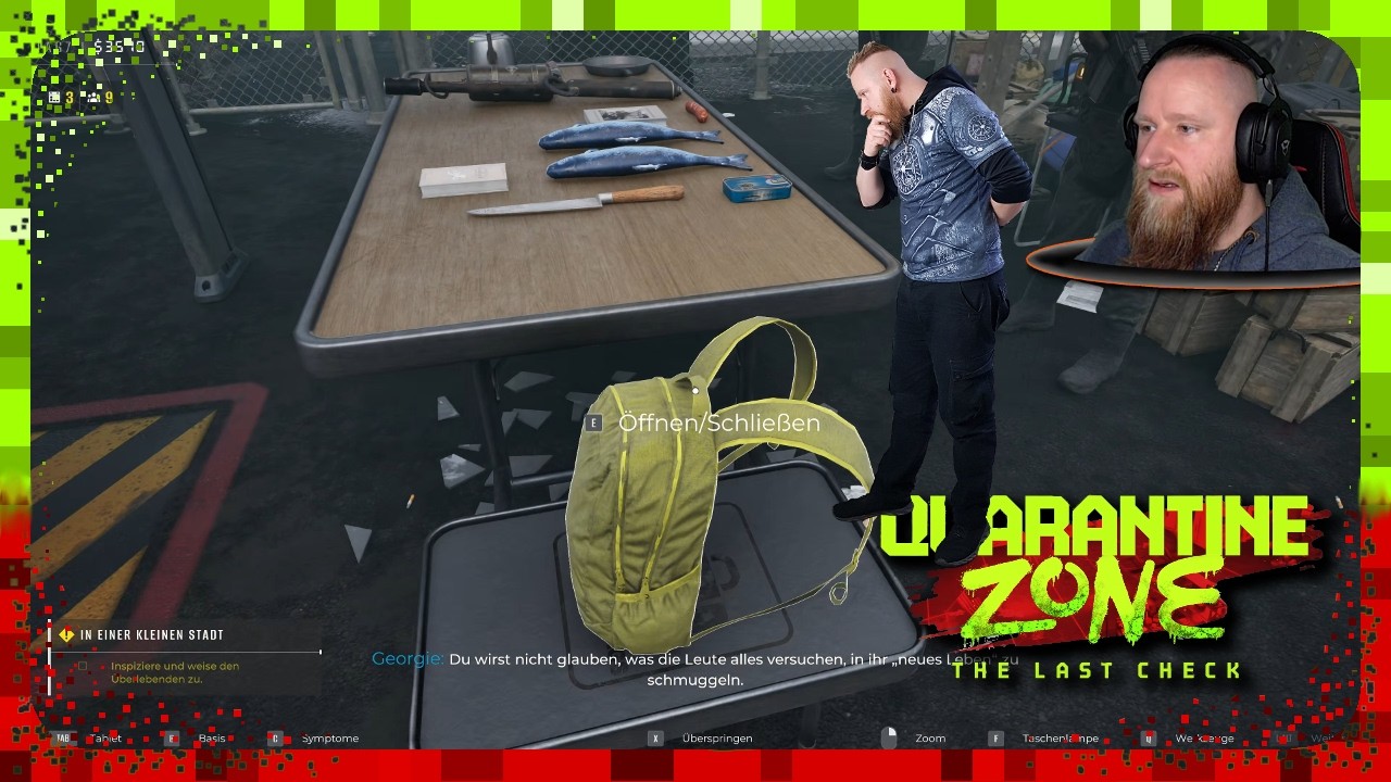 🚧 QUARANTINE ZONE 🚧 ╠ Let&acute;s play ╣ # 5 ╠ Braucht er um Fische zu braten
