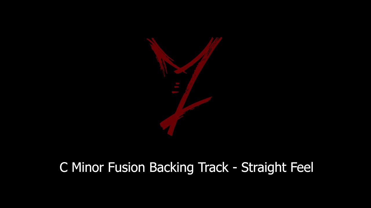 C Minor Fusion Backing Track - Straight Feel