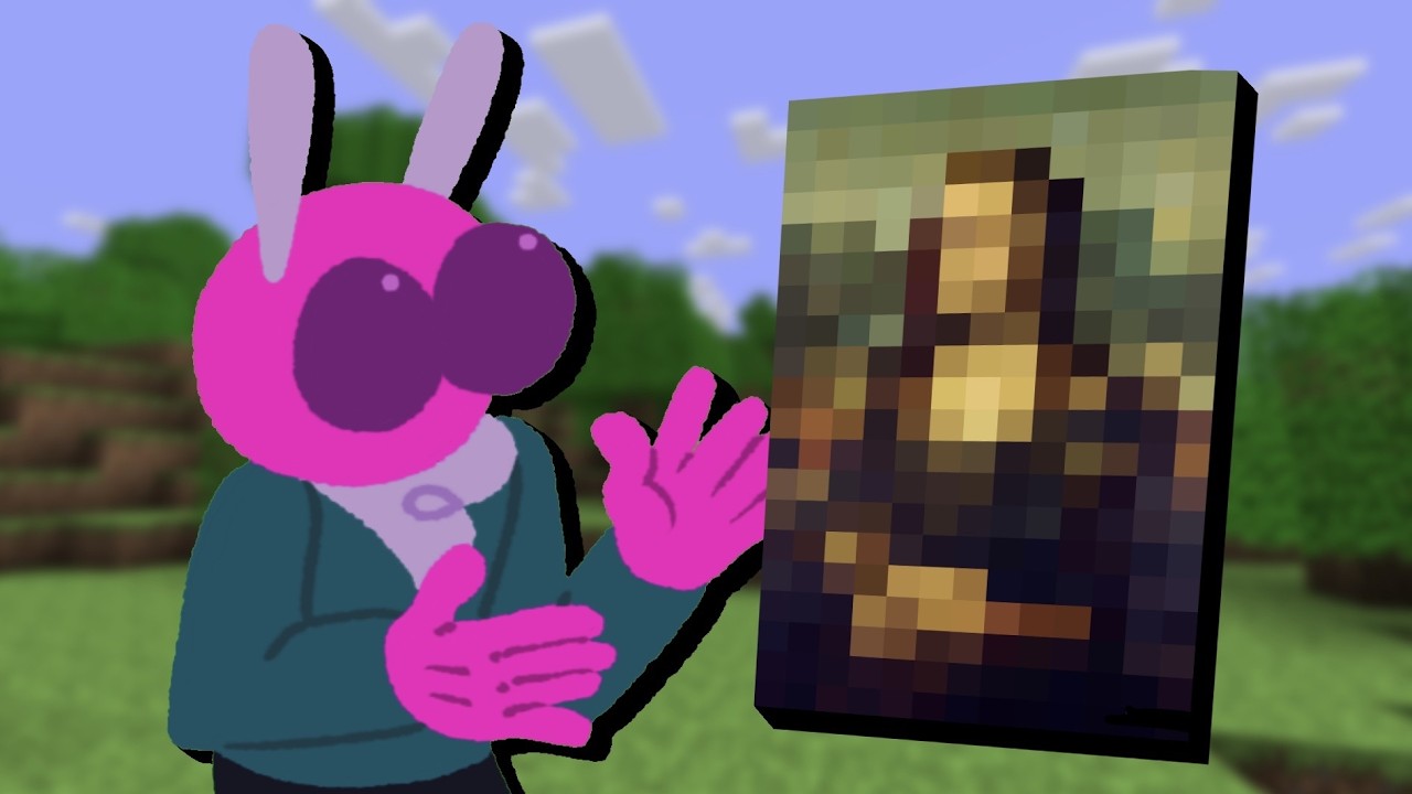 Minecraft НУЖНЫ эти картины!! (Мод «Портфолио»)