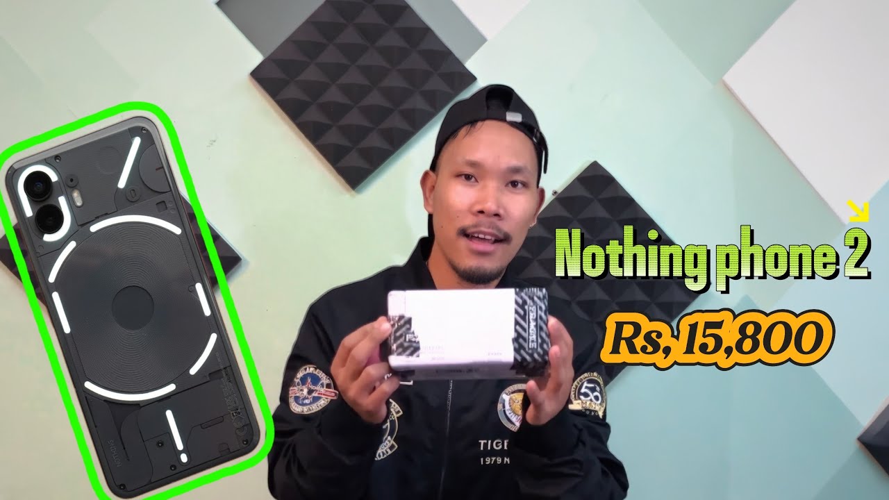 Nothing Phone 2 | Видео распаковки подержанного телефона. 15 800 рупий