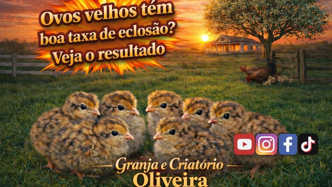  NASCERAM AS CODORNINHAS!!! SERA QUE O RESULTADO FOI BOM?