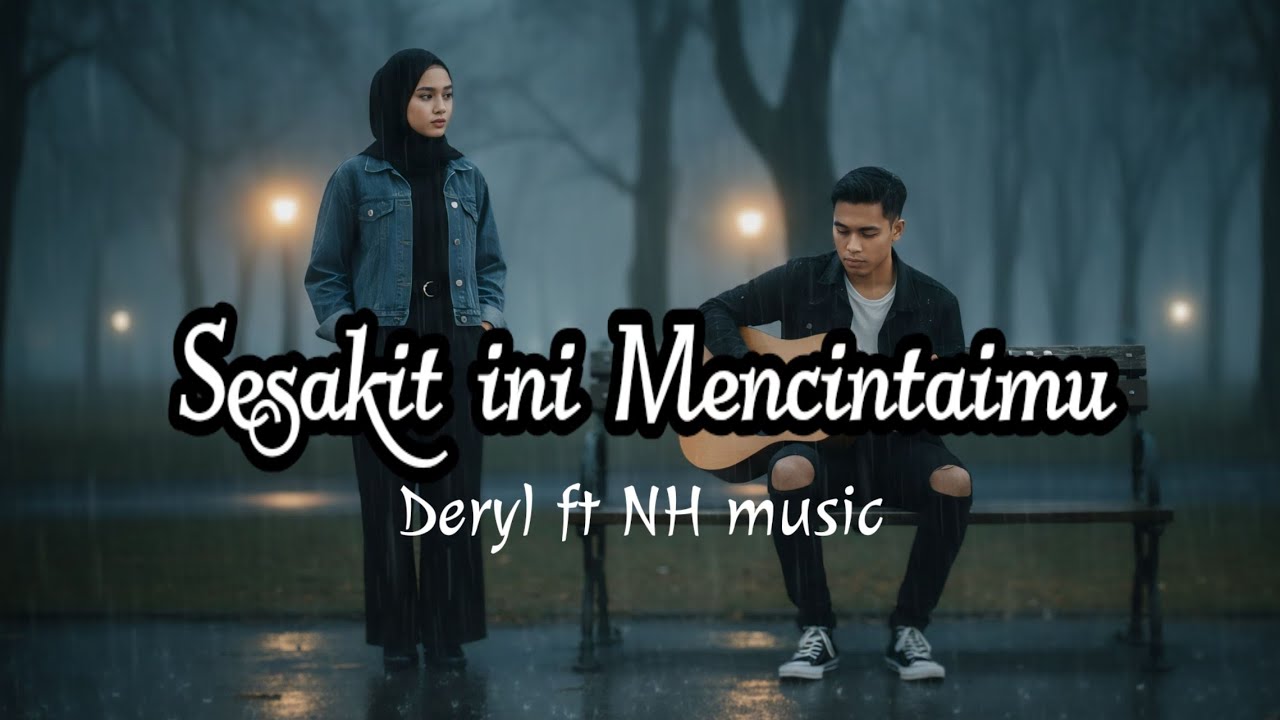 Sesakit Ini Mencintaimu - Slow Rock Melayu | Deryl ft NH Music (Official Lirik Video) 