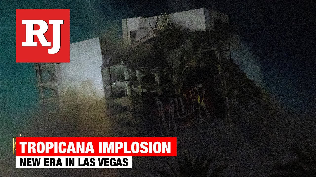 Tropicana Las Vegas demolition ceremony