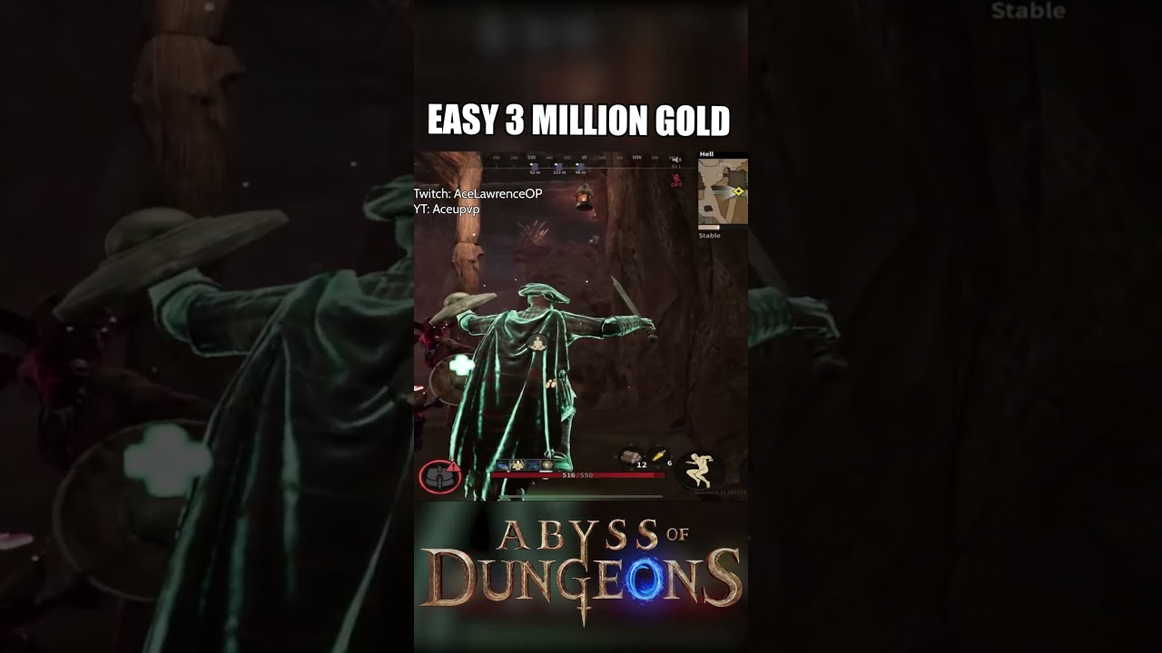 easy 3 million gold lobby in Abyss of Dungeons  #abyssofdungeons #gaming #4celawrence #acelawrence
