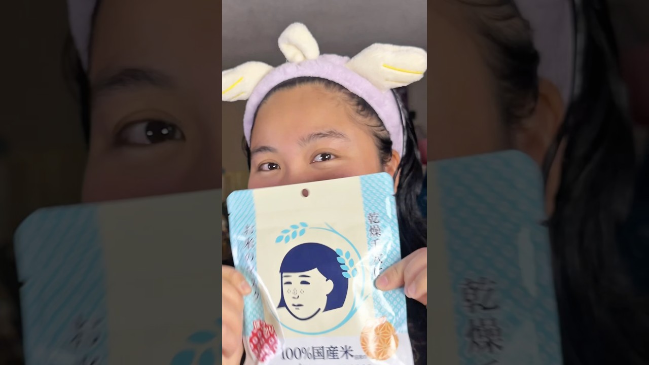 Rice Mask from #japan  🇯🇵✨ #skincare #selfcareblogger #selfcare #facemask