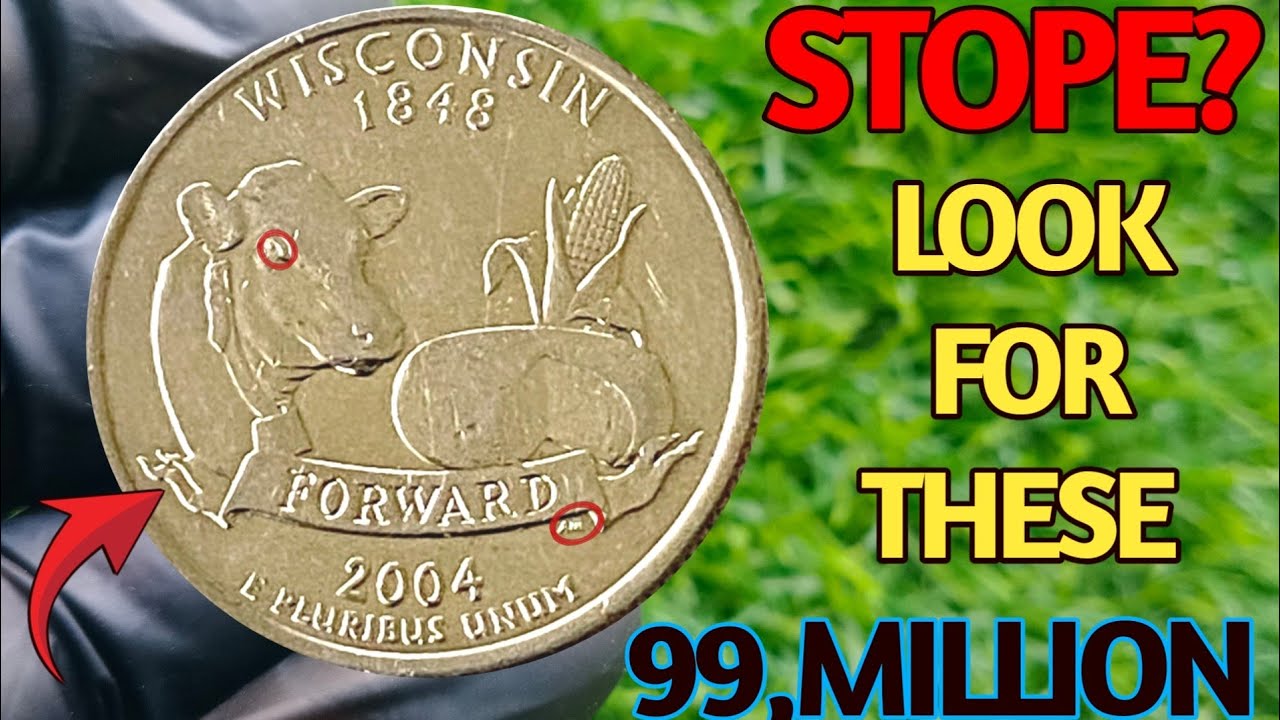 2004 Wisconsin Quarter Worth $8,000? Rare &ldquo;Extra Leaf&rdquo; Error Coin You NEED to Check!