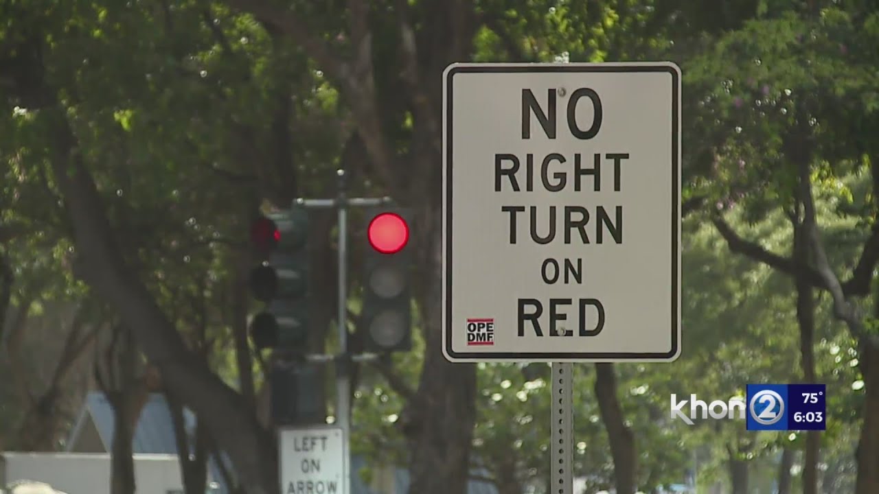 State adds more 'No Right Turn On Red' signs at major intersections