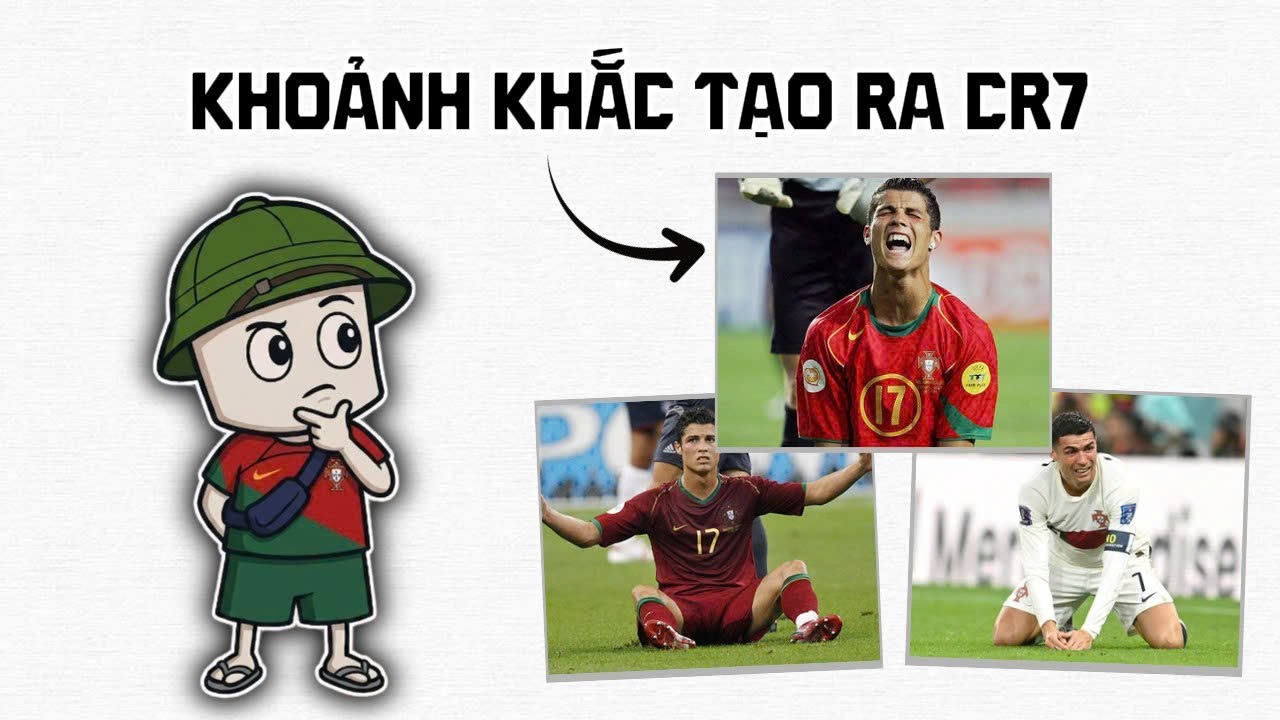 5 Khoảnh Khắc Đen Tối Nhất Trong Sự Nghiệp Cristiano Ronaldo